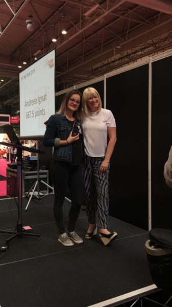 UK National Nail Tech 2018 - Andreea Ignat