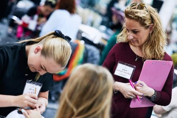 Scratch Stars judging event, comm by Sophie Hill