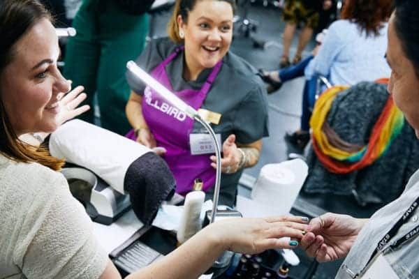 Scratch Stars judging event, comm by Sophie Hill