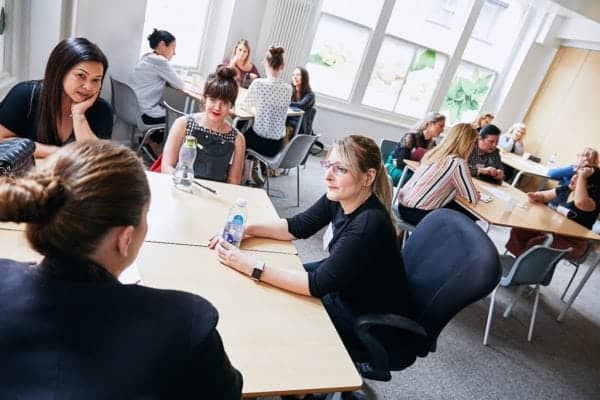 Scratch Stars judging event, comm by Sophie Hill