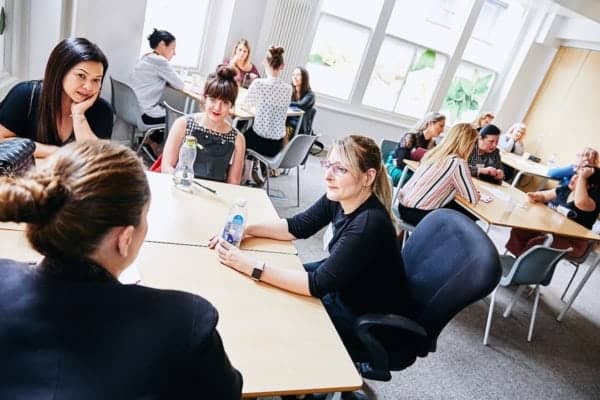 Scratch Stars judging event, comm by Sophie Hill