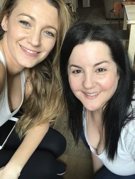Elle with client, Blake Lively