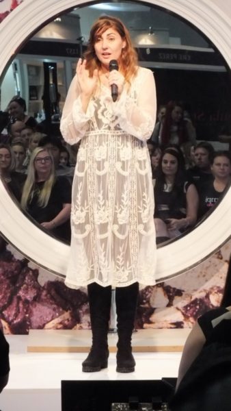 Elli Julia of Reed Exhibitions opens Nailympia