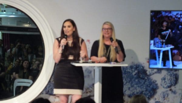 Elaine Watson and Marian Newman