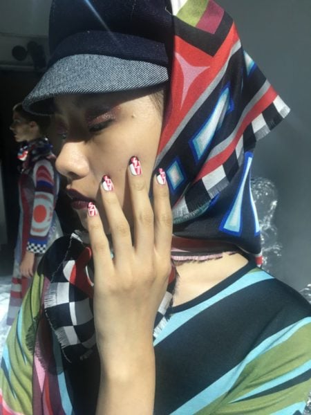 Sadie Williams SS19 - ORLY nail look (3)