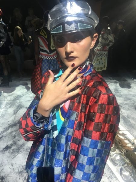 Sadie Williams SS19 - ORLY nail look