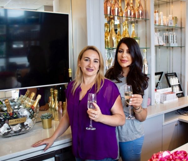 Victoria Blair (left) and Cherise Hatfield (right)