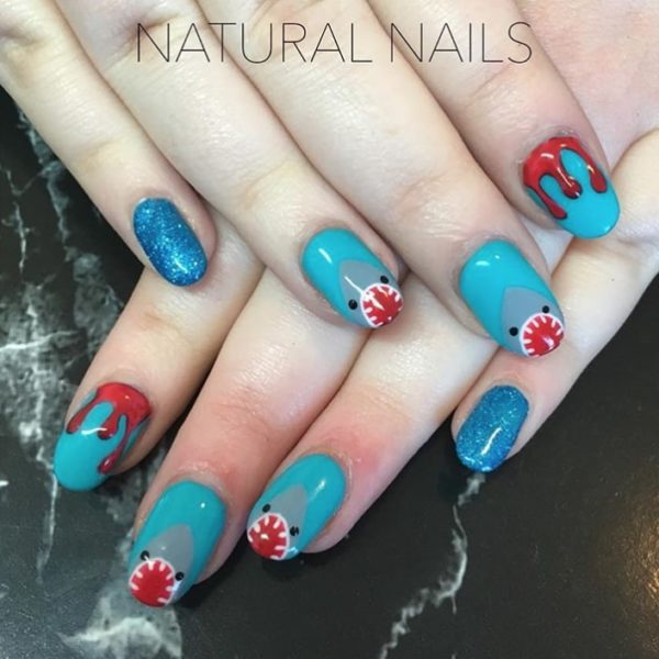 Nail by @naturalnailsnz