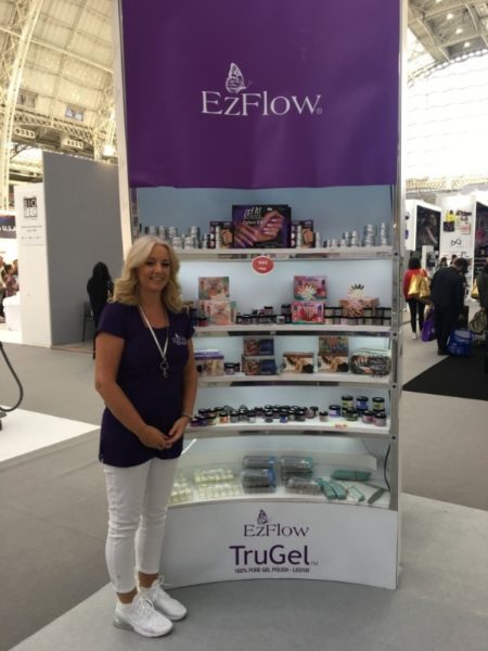 Louisa Flanagan of NSI Nail & Beauty Ireland revealed the latest EzFlow products
