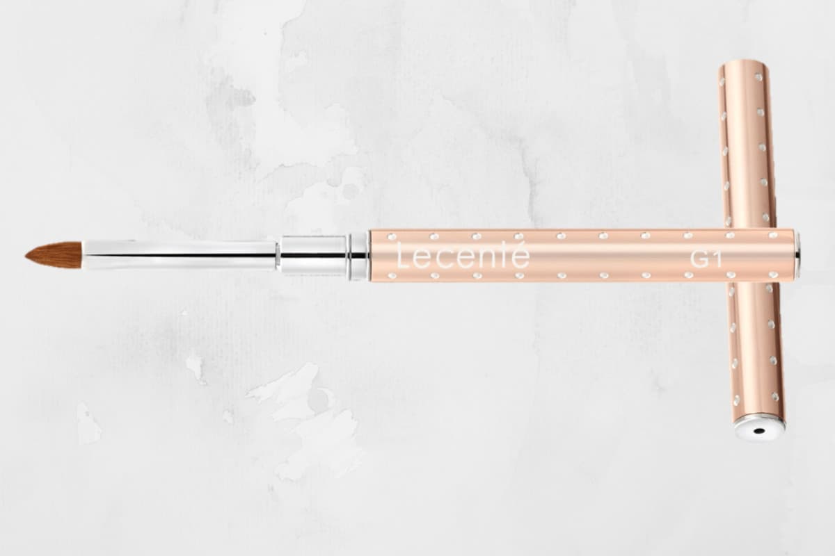 Lecente rose gold brush