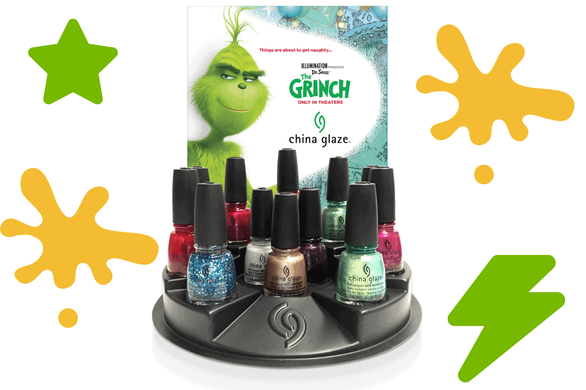 The Grinch china glaze