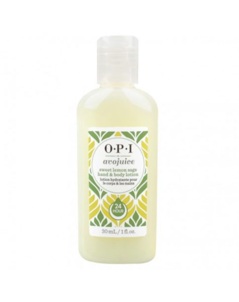 OPI Avojuice Sweet Lemon Sage Juicie Hand and Body Lotion www.opiuk.com