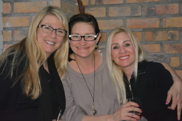 Marian, Alex and Sue Marsh