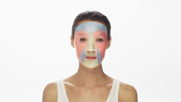 Neutrogena MaskiD mask in use (Image c/o Neutrogena)