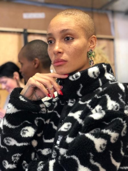 Michelle Class & team for Ashley Williams using The Gel Bottle Inc on nail tips