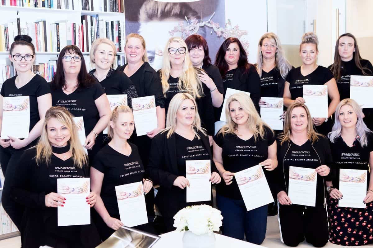 Swarovski educator team Marian