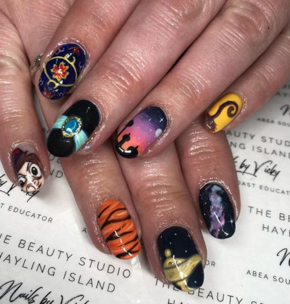 This detailed look was completed by the team at The Beauty Studios, Hayling Island