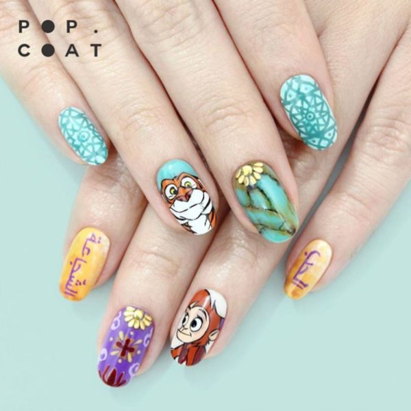 Abu and Rajah complete this cute look by @popcoat