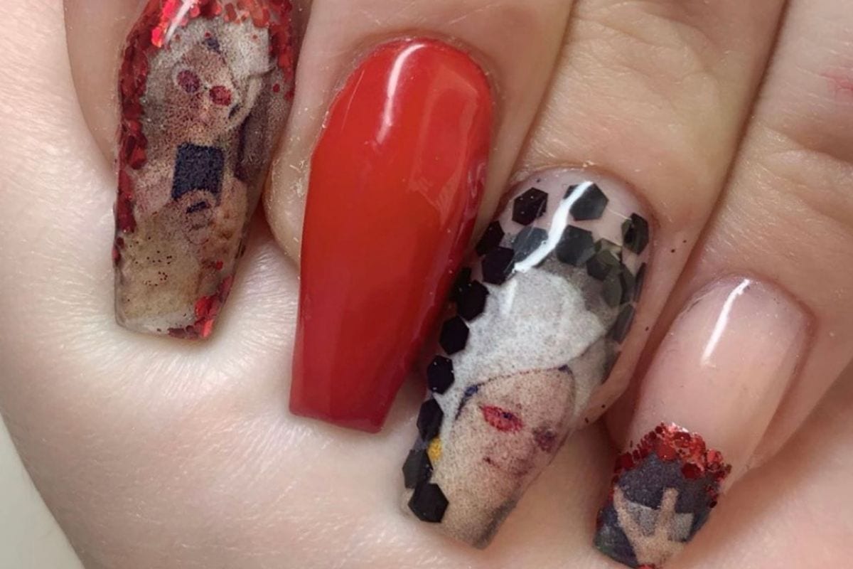 Lewis Capaldi nails