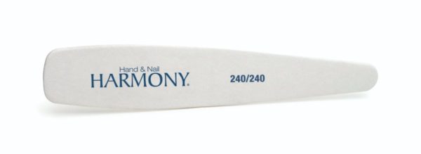 Nail Harmony 240/240-grit Wood File www.nailharmonyuk.com