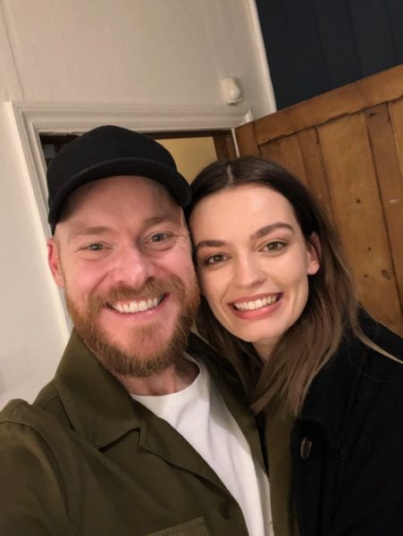 Robbie with Emma Mackey