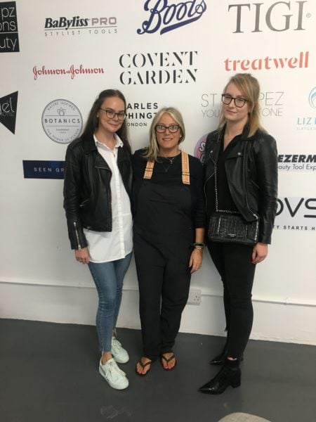 Sophie, Millie Kendall MBE & Kat