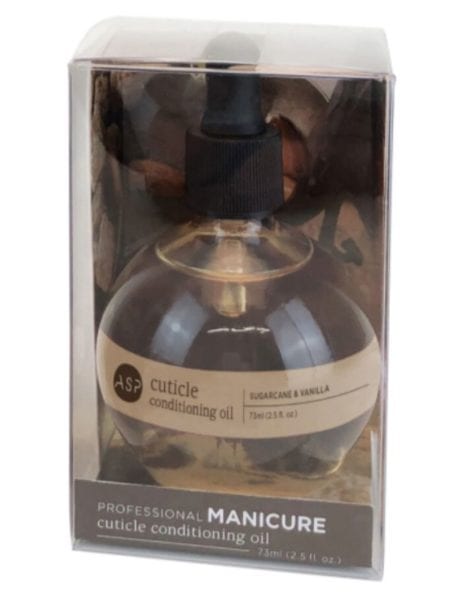 ASP Manicure Cuticle Conditioning Oil Sugarcane & Vanilla. Available from wholesalers nationwide. 