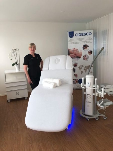 Jacqueline Kennedy in the new CIDESCO Training Salon