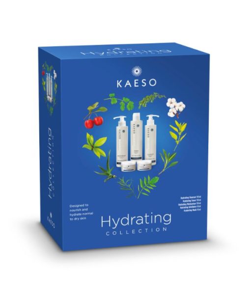 Kaeso’s Hydrating Kit, available via www.professionalbeautysystems.co.uk