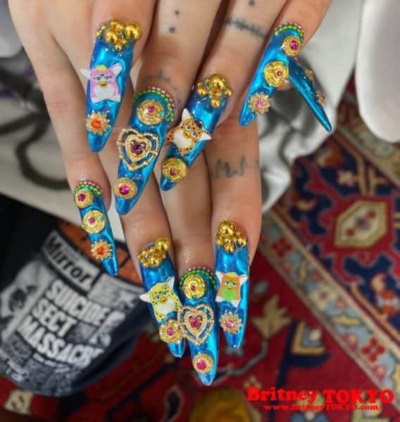 Britney Tokyo nails