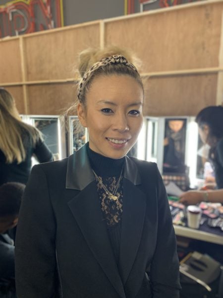 Head make-up artist, Lan Nguyen-Grealis 