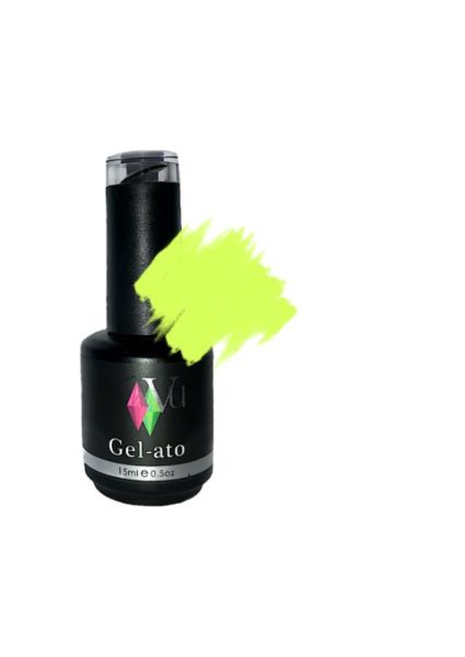 Vu Nail Systems Gel-ato Gel Polish Glow in the Dark #43 Yellow www.vunailsystems.com