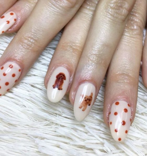 We’re barking mad for this poodle design by @hannahshandjobs 