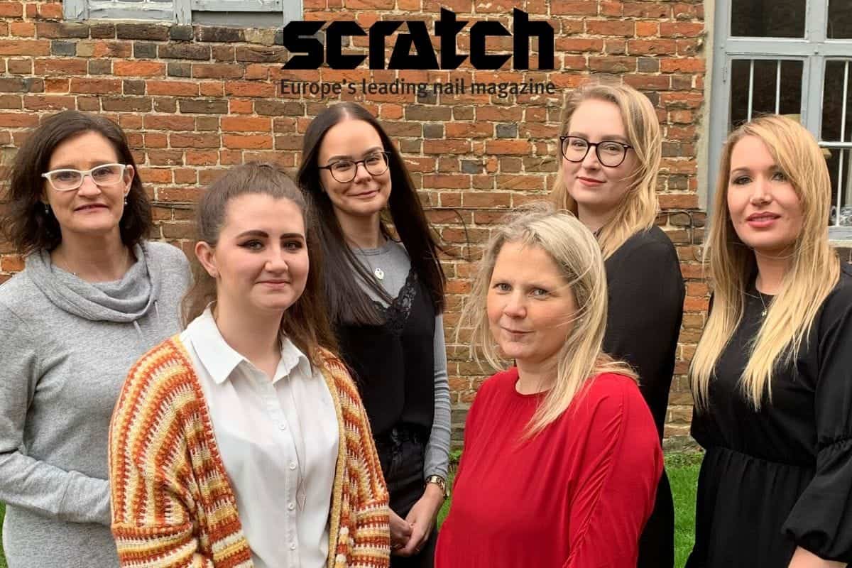 Scratch team with logo