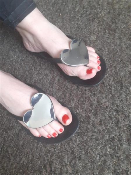 An at-home pedi completed by a Level 1 student