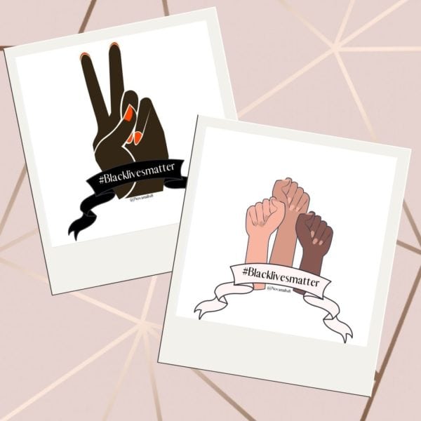 BLM stickers