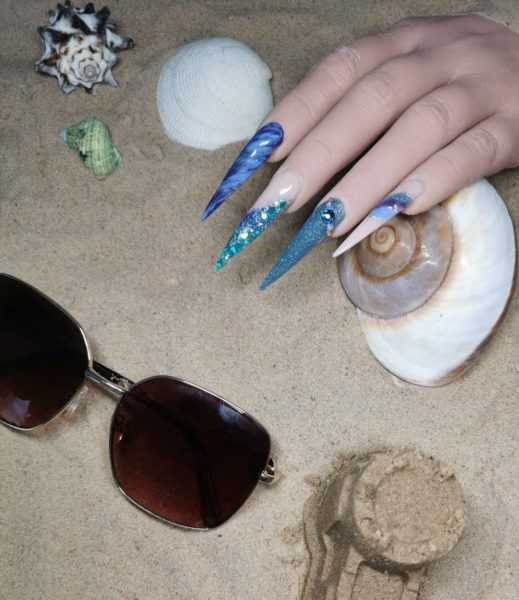 Leanne Curran
"I love being on holiday, it's the one thing I look forward to, I save all year so we can go abroad every year. This year has been really hard not being able to go. At first I got really down about it but then I just gave my all to nails doing them makes me happy."