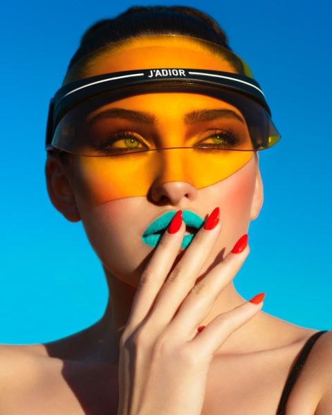 Agnes Dullo
"I like to make a statement, so I choose to use bold colours that compliment each other. The overall mood of the images show what we all should be like: fearless and free."