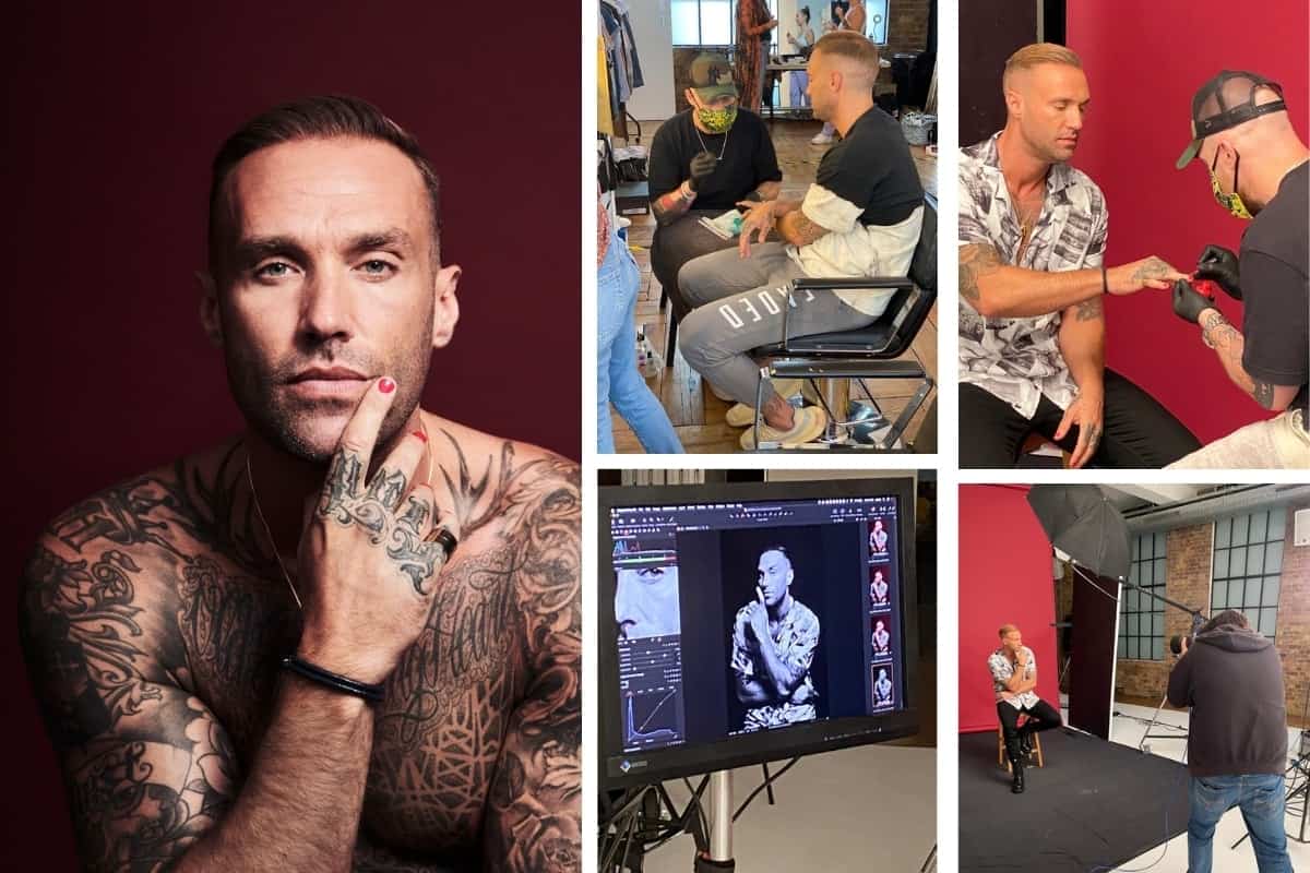 Let's Nail Breast Cancer cover shoot