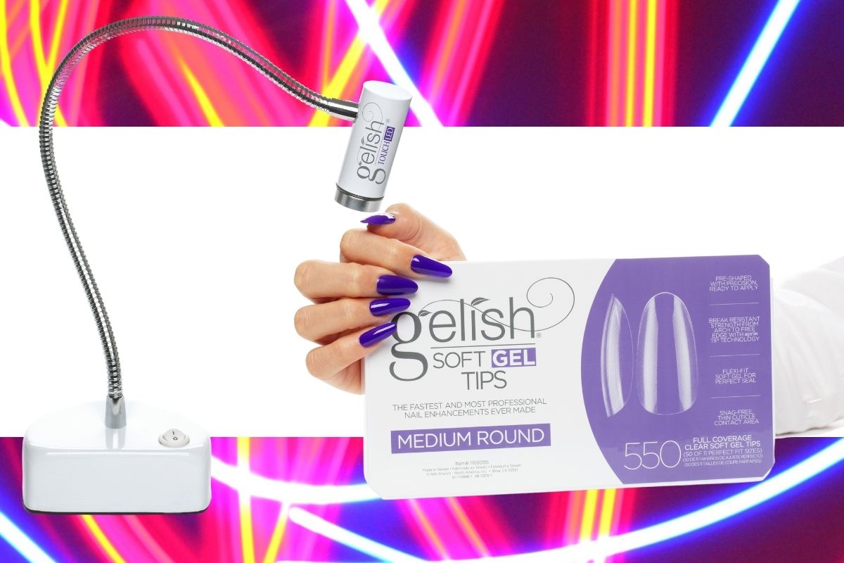Gelish Soft Gel lead image purple