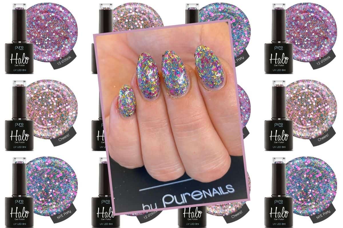 Halo Pure Nails Gel Polish application