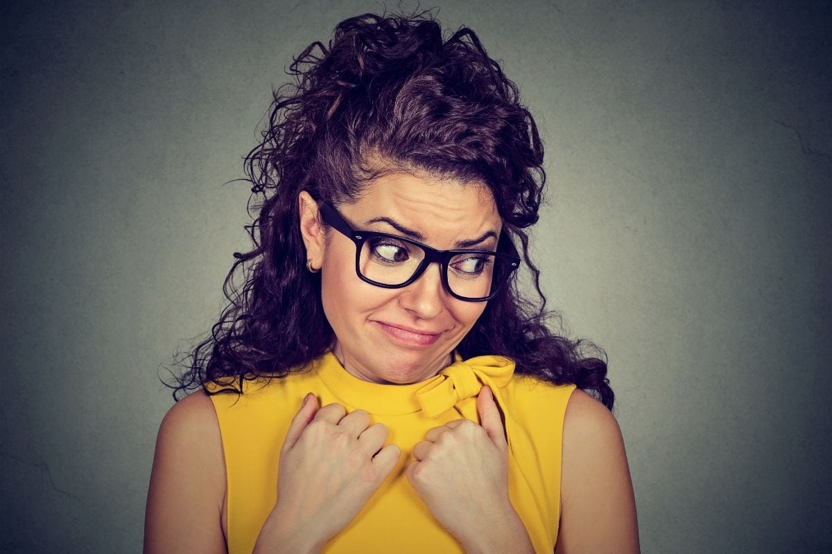 awkward woman nails beauty bloggers