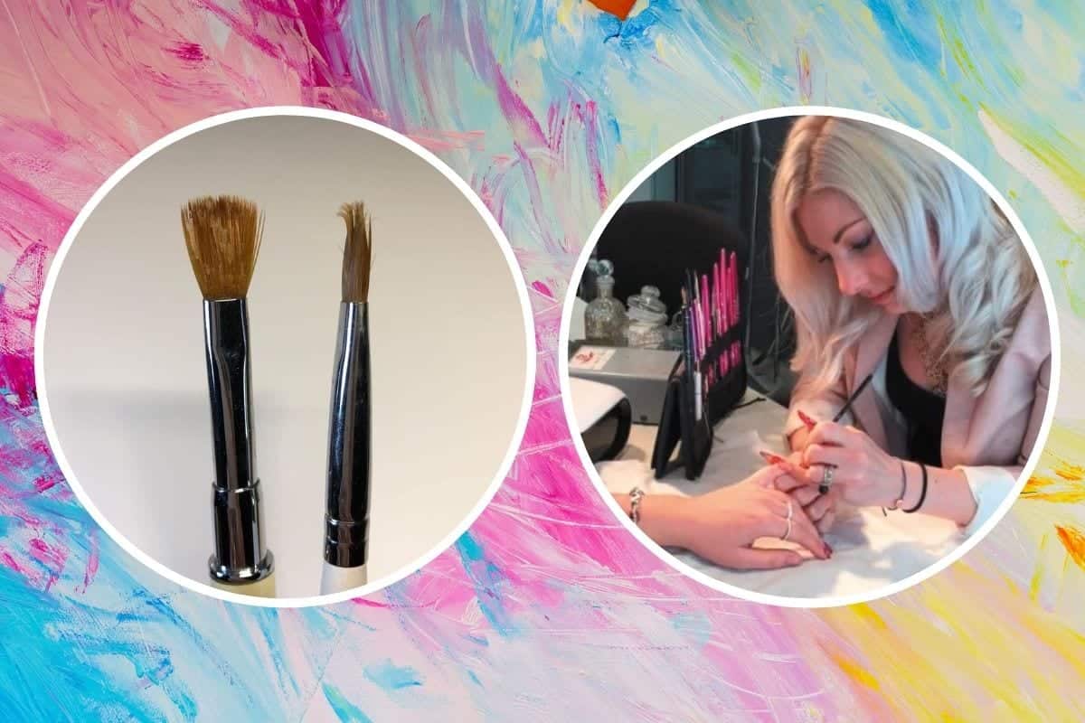 Katie Barnes brush care