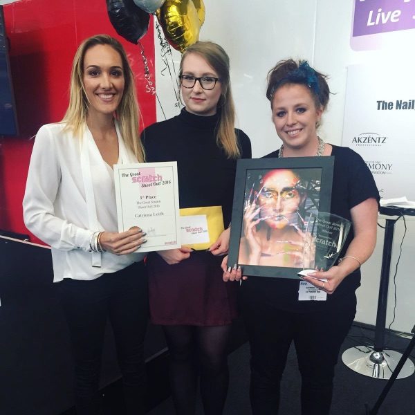 With Catriona Leith in 2016