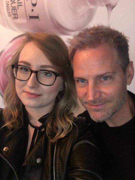 With Tom Bachik in 2017