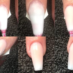 katie barnes ombre nails