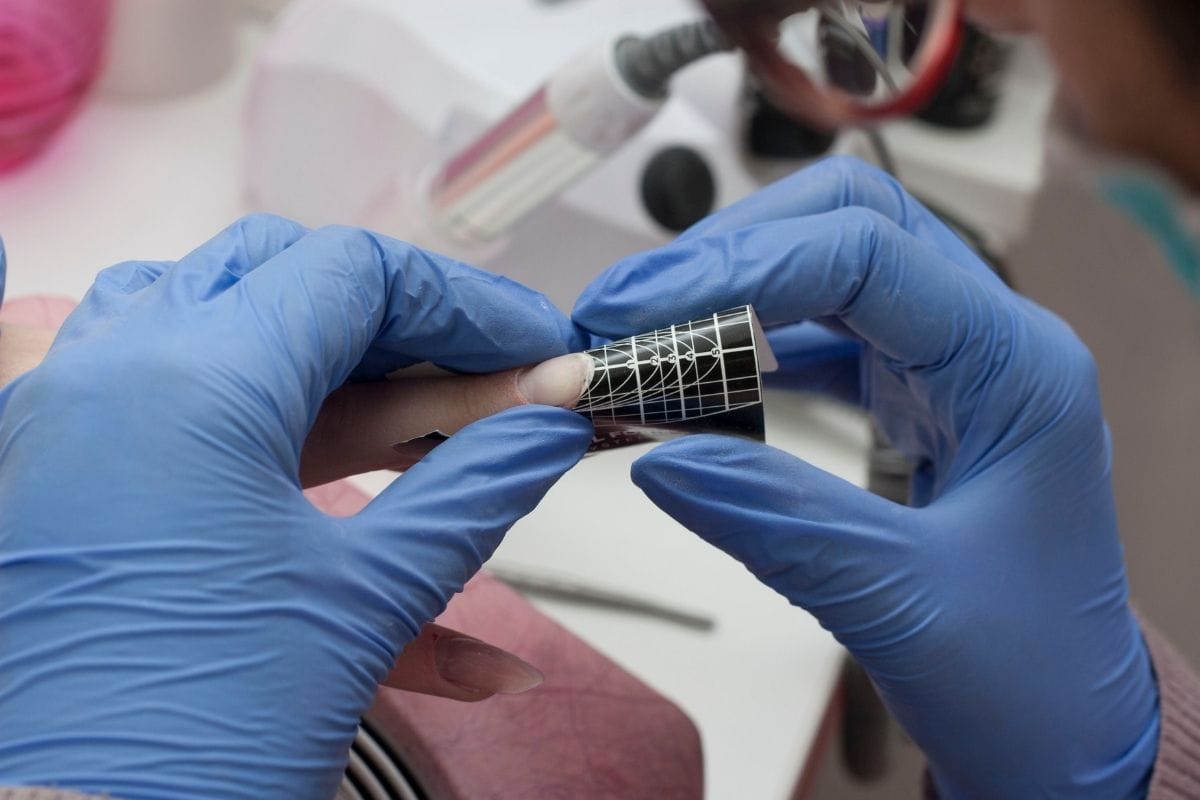 nail form stock canva