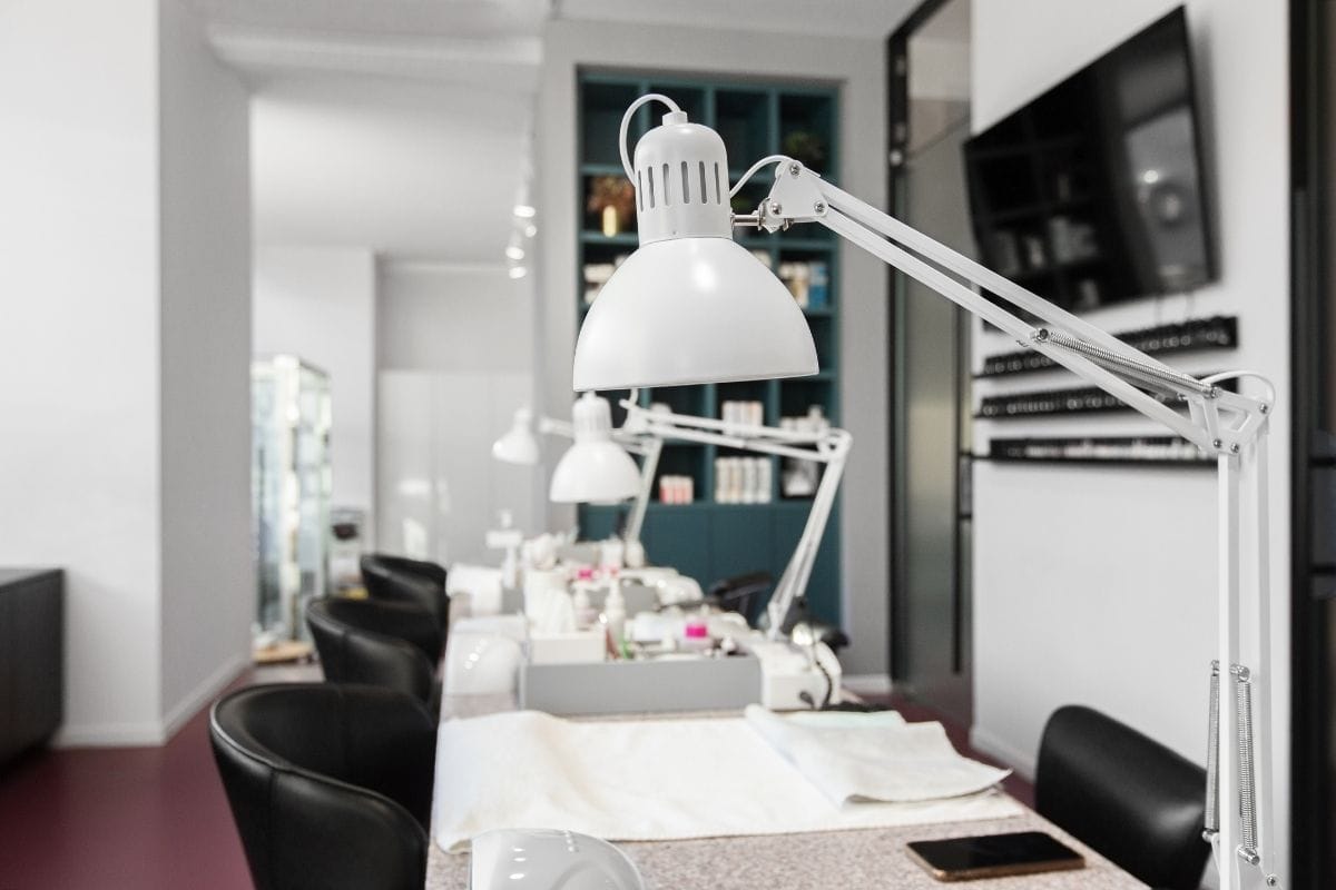 empty nail salon
