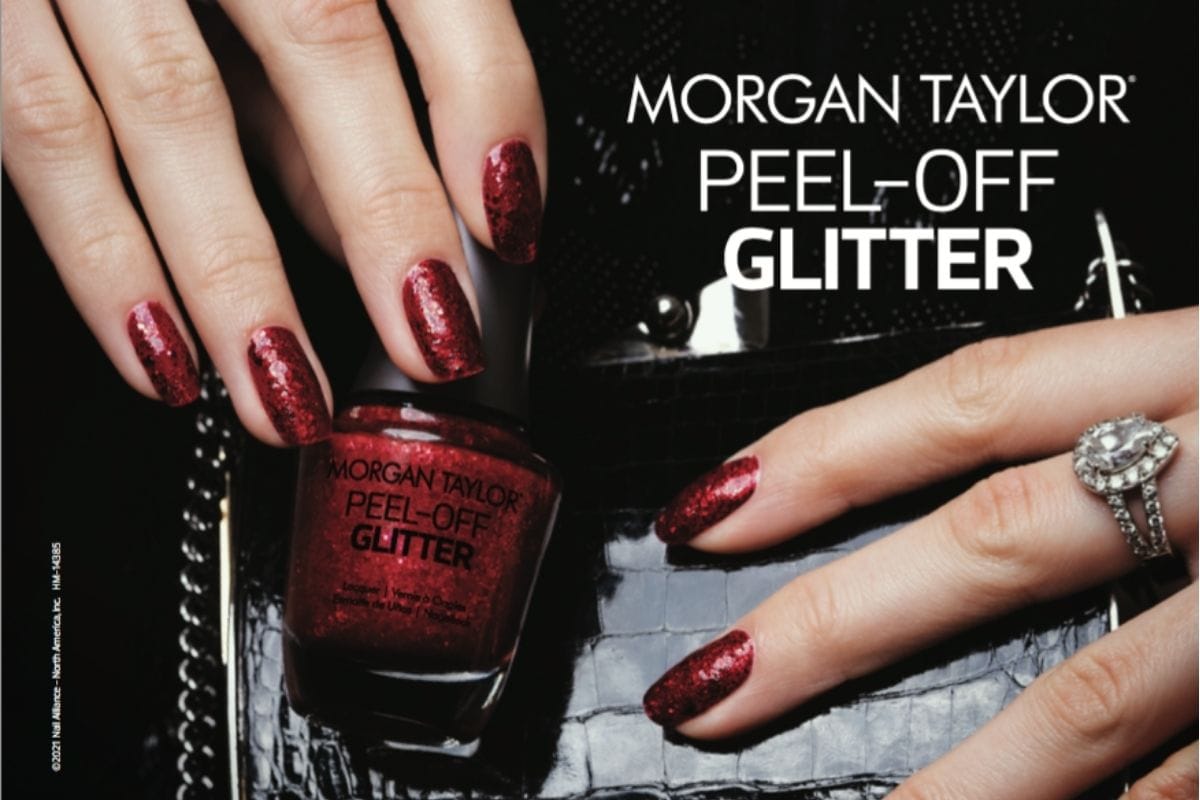 morgan taylor peel off glitter