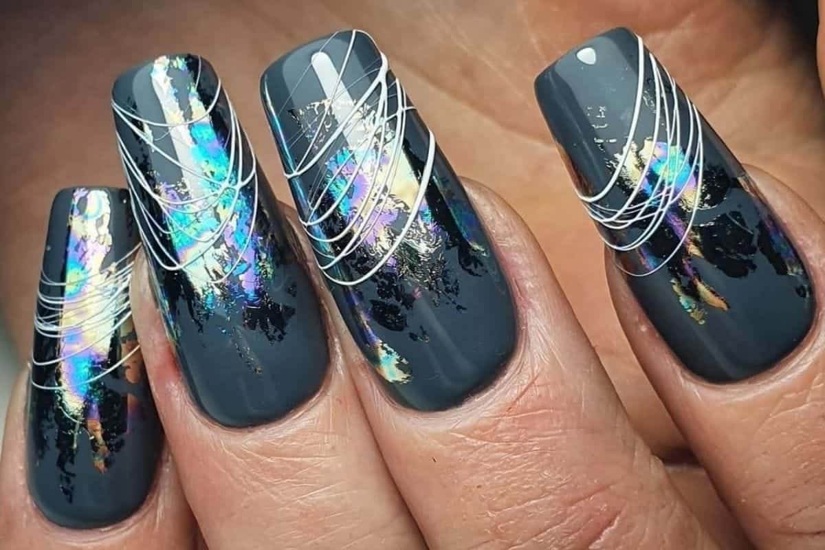 Katie Barnes nails spider